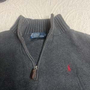 Polo Ralph Lauren 1/4 Zip Sweater Gray